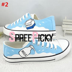 Blue Milk Canvas Shoes S12764