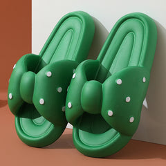 Kawaii Sweet 6 Colors PolkaDots Bow Sandals ON877