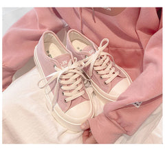 Kawaii White Spring Autumn Sports Shoes FY018