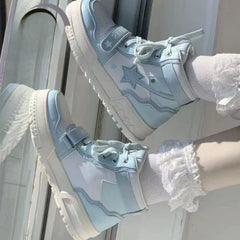 High-top Versatile Star Shoes W626