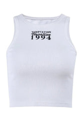 1994 Vintage Geripptes Tanktop