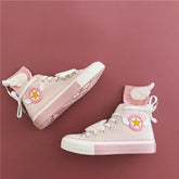 Pink Cardcaptor Sakura Wings Canvas Shoes