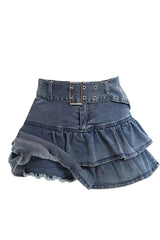 2000s Denim Mini Skirt