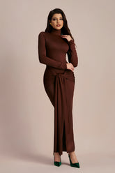 Liz Knotted Strap Maxi Dress