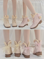 Soft Rabbit Kawaii Boots BE752
