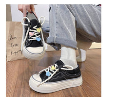 Platform Canvas Sneakers
