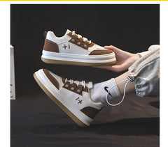 Two-Tone Platform Sneakers YP578