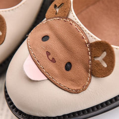 Apricot Kawaii Lolita Bear Shoes