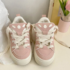 Cute Pink Sneakers