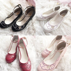 Lolita Bunny Pompom Rabbit Shoes S12882