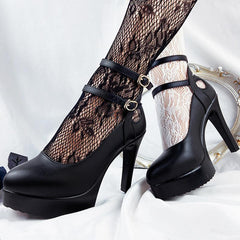 Cute Lolita 11cm High Heels Cool Shoes