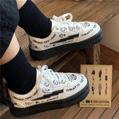 Kawaii Graffiti Sports Shoes FY024