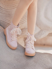Lotus Fairy Apricot/Pink Boots BE750