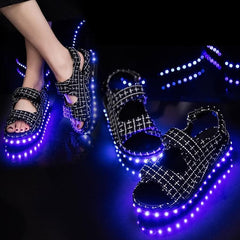 Colorful LED Lighting Sandals
