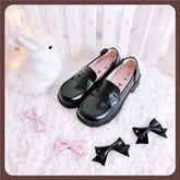 Kawha Cat Claw Bowknot Lolita Shoes SS1023