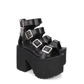 Gothic Harajuku Punk Gladiator Platform Shoes SP054