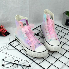 Colorful Harajuku Canvas Shoes