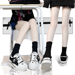 Raquel Emo Style Kawaii Skull Shoes ON295