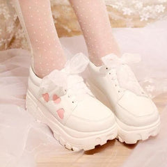 Lolita Heart High Platform Sneaker Shoes S13094