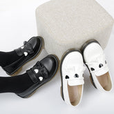 Lolita Love Heart Black/White Shoes BE1085