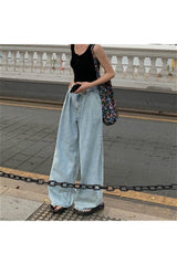 Jeans amples automne années 90