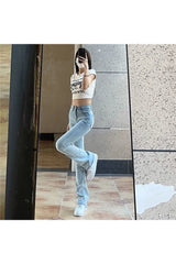 Jeans slim automne années 90