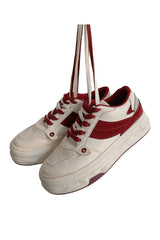 Baskets blanches des années 90