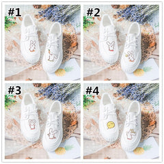 Harajuku Bunny Canvas Sneakers