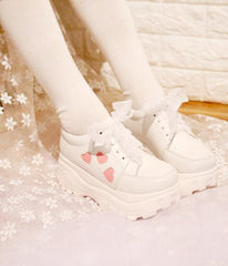 Lolita Heart High Platform Sneaker Shoes S13094