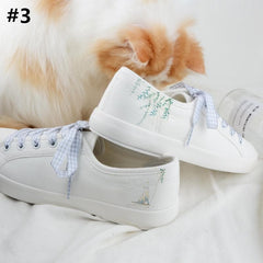 Kawaii Cat Leisure Canvas Shoes