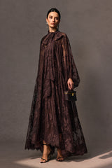 Catharine Floral Lace Sheer Maxi Dress