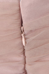 Myrna Bowknot Mesh Mini Slip Dress