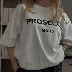 T-Shirt Round Neck Loose Short Sleeve Top