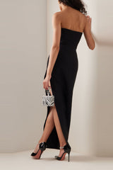 Jocelyn Diamante Embellished Strapless Maxi Dress