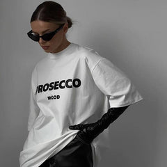 T-Shirt Round Neck Loose Short Sleeve Top