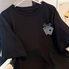 Casual Cotton T-Shirts - O-Neck Short Sleeve