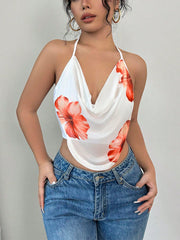 Holiday Style Camisole Halter T-Shirt
