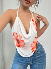Holiday Style Camisole Halter T-Shirt