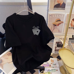 Casual Cotton T-Shirts - O-Neck Short Sleeve