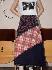 Jupe patchwork bohème