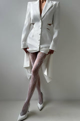 Antonia Cut Out Blazer Midi Dress