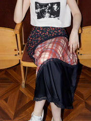 Jupe patchwork bohème