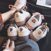 Chic Fruit Pink/Khaki/Purple Shoes BE778