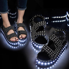 Colorful LED Lighting Sandals
