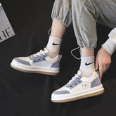 Two-Tone Platform Sneakers YP578