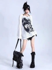 Abstract Echo Sweater