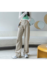 Jeans aux couleurs pastel esthétiques d'automne