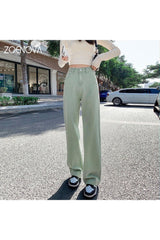 Jeans aux couleurs pastel esthétiques d'automne