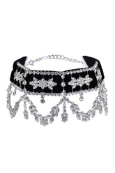 Ästhetische Strass-Blumenkette