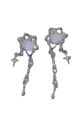 Ästhetische Sternohrringe